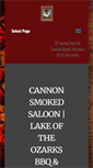 Mobile Screenshot of cannonsmokedatthelake.com